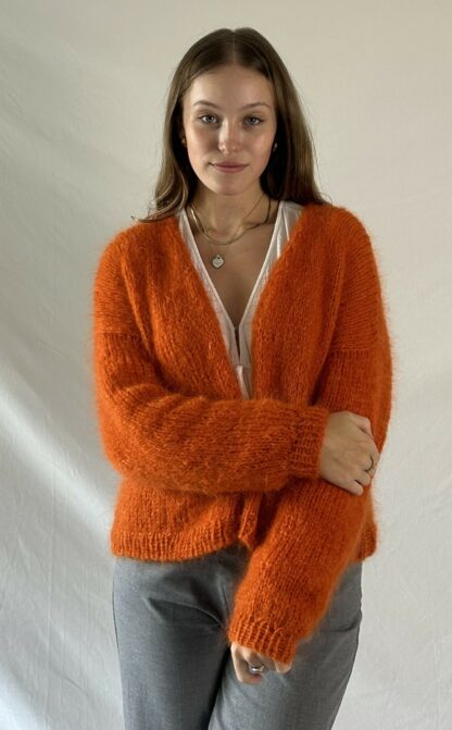 Anleitung . Alpaca-Cardigan – Bild 2