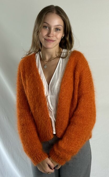 Anleitung . Alpaca-Cardigan – Bild 3