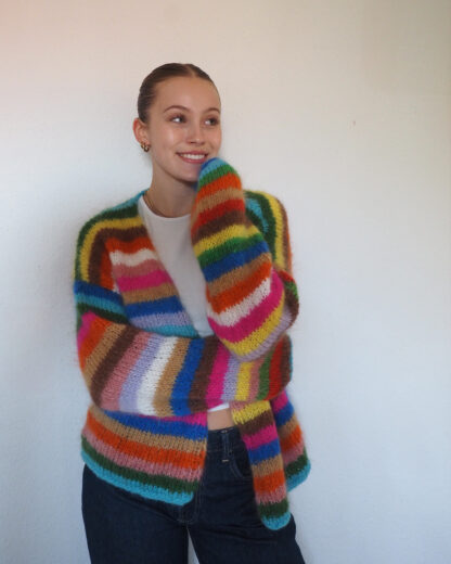 Anleitung . Alpaca-Cardigan – Bild 6