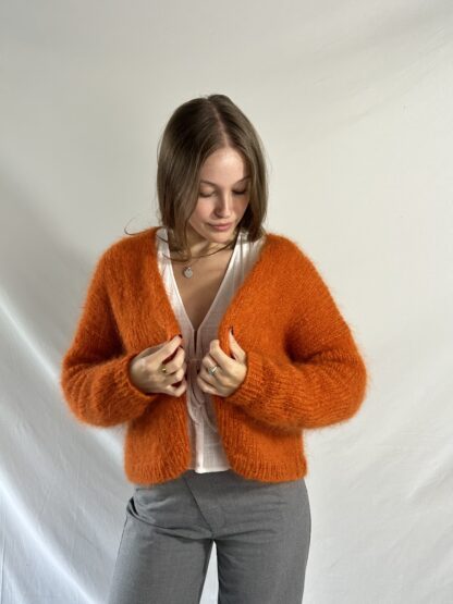 Anleitung . Alpaca-Cardigan